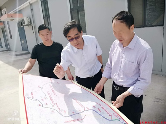 市國投公司黨委委員、紀檢書(shū)記田建明來(lái)我我公司調研